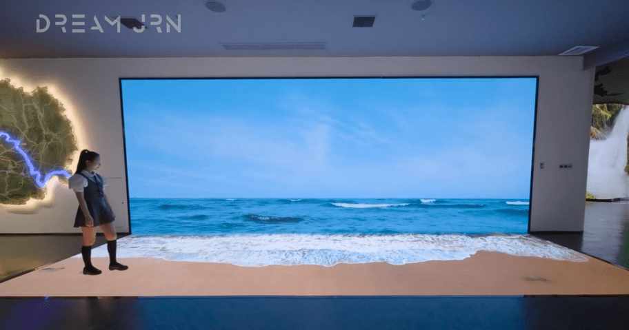 Interactive Virtual Production Beach By DJN